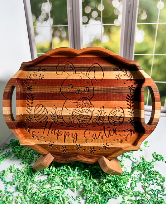 Happy Easter Serving Tray