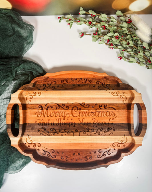 Merry Christmas Serving Tray