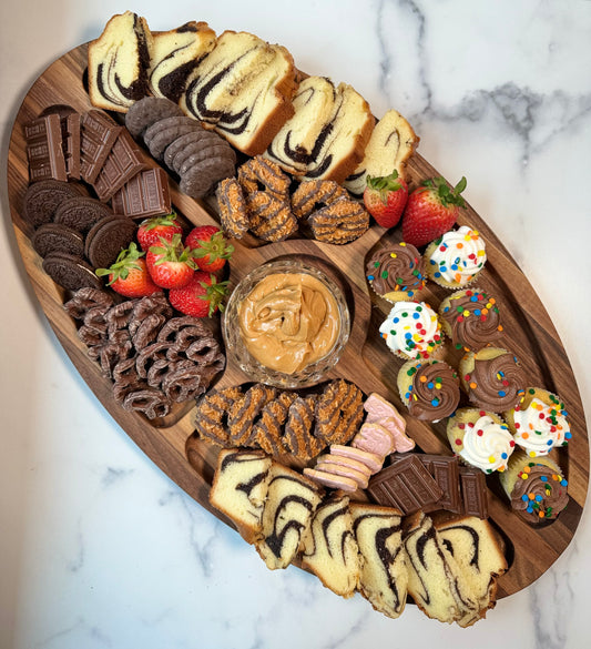 Serving Platter - Ellipse Shape