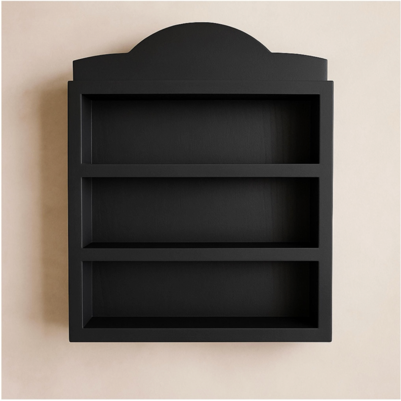 White Lenox Village Spice Rack Shelf