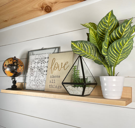 L-shape Floating Picture Ledge