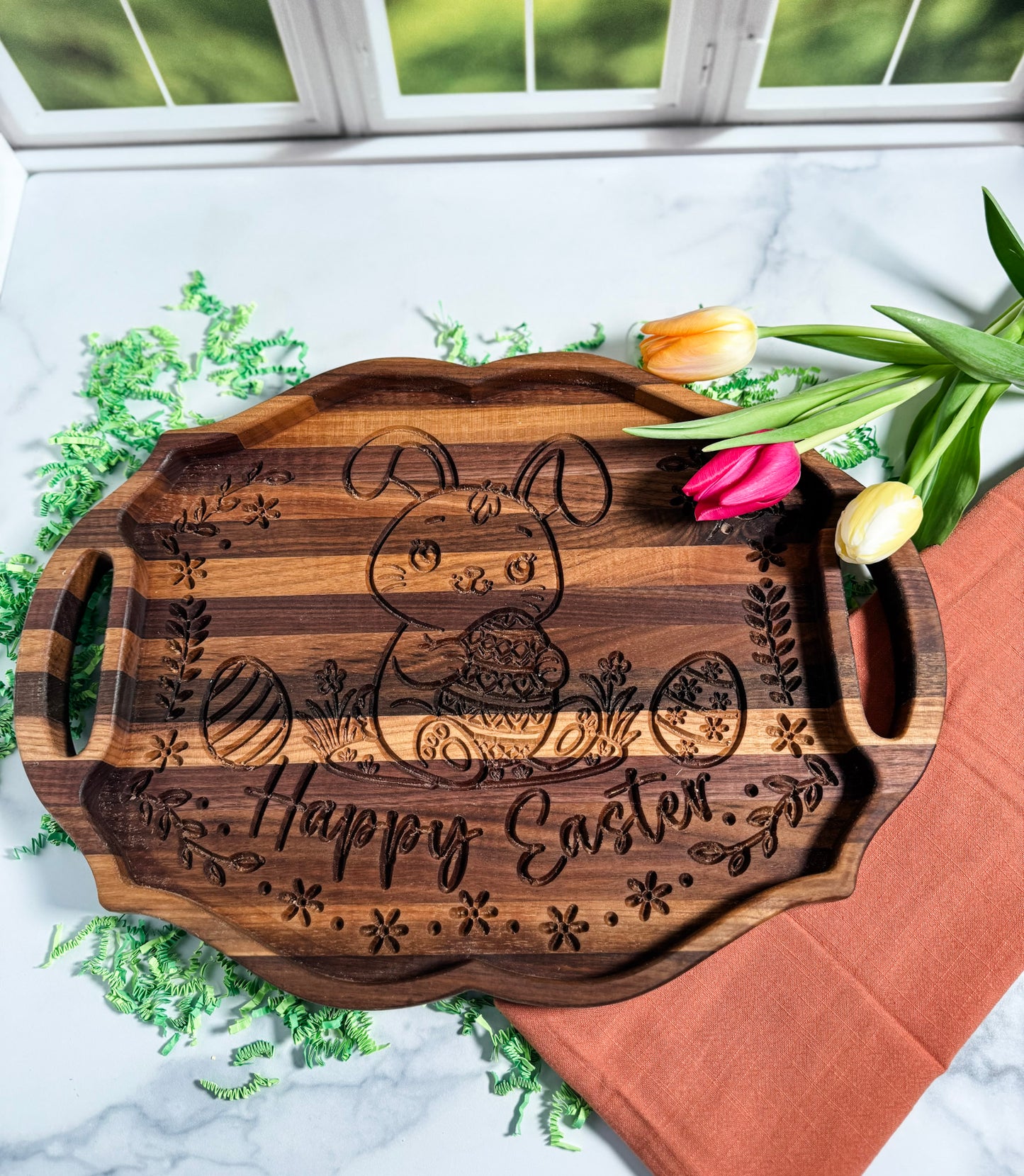 Happy Easter Serving Tray