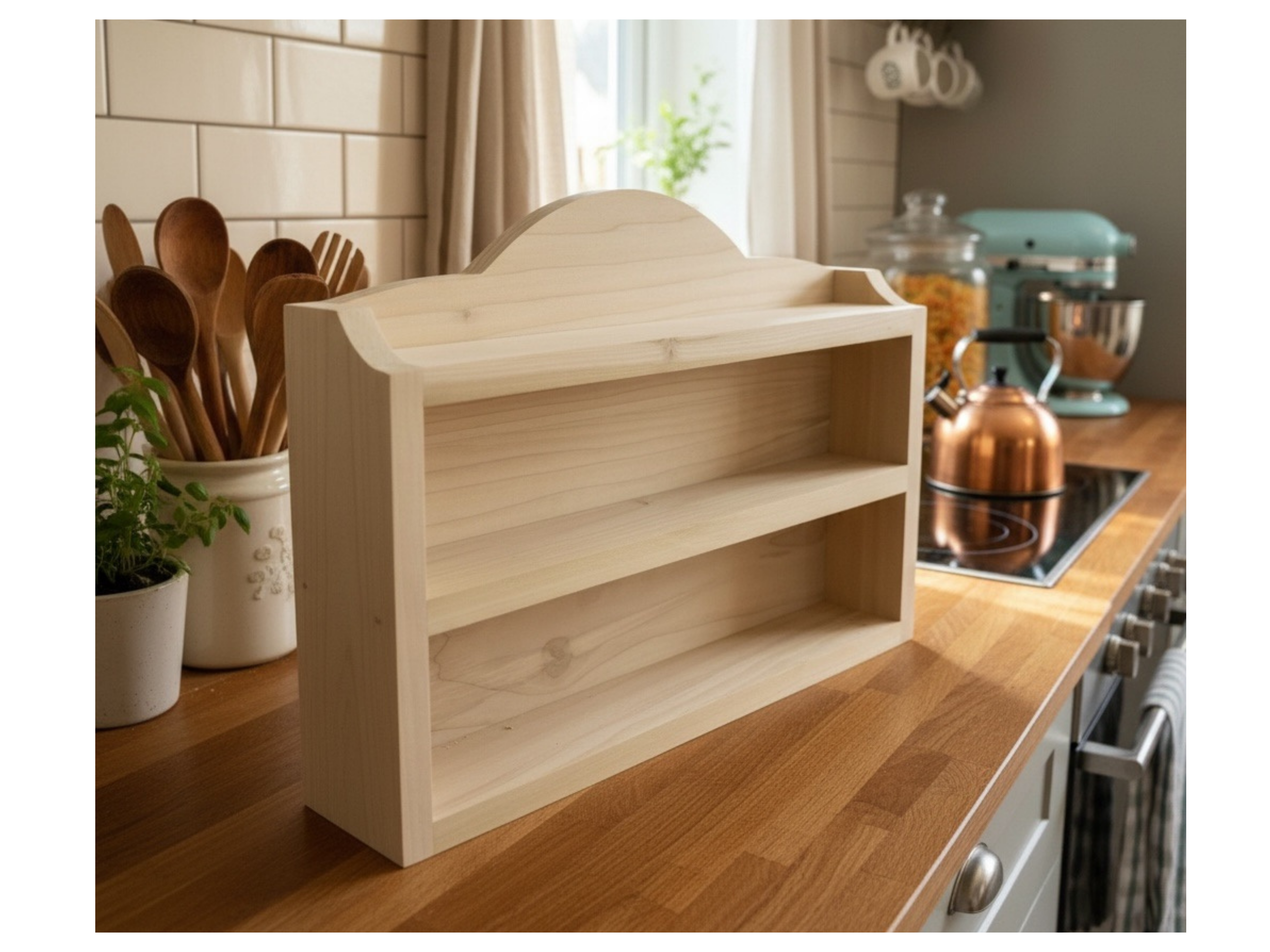 Paint-Ready Countertop Spice Rack for Lenox Spice Village – Rowe ...