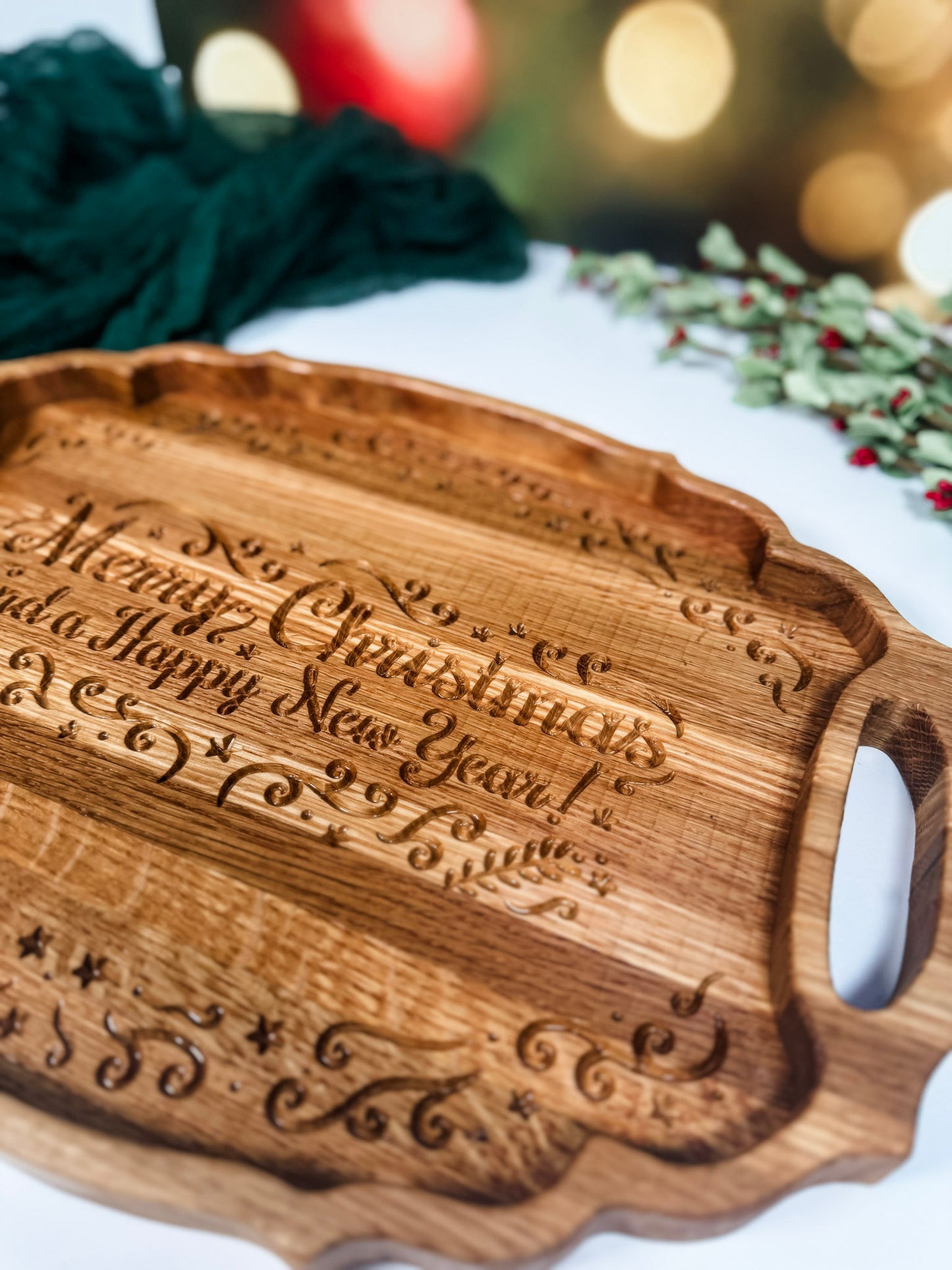Merry Christmas Serving Tray