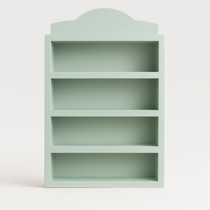 White Lenox Village Spice Rack Shelf