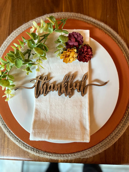 Table Place Setting Inspiration Words
