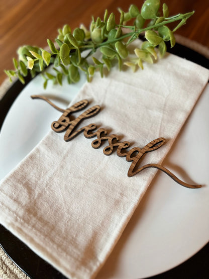 Table Place Setting Inspiration Words