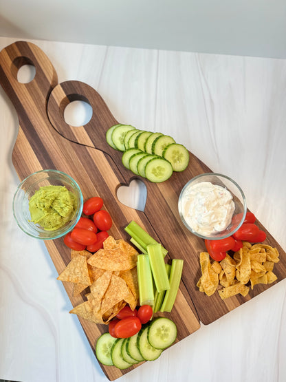 Nesting Heart Serving Tray
