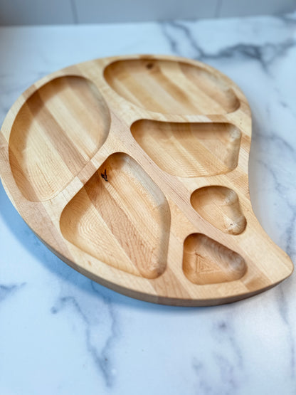 Leaf Shaped Serving Tray