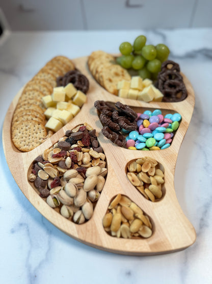 Leaf Shaped Serving Tray