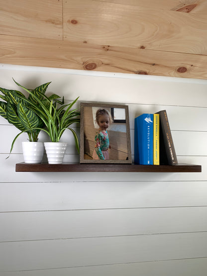 Hardwood Floating Shelf