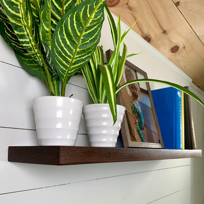 Hardwood Floating Shelf