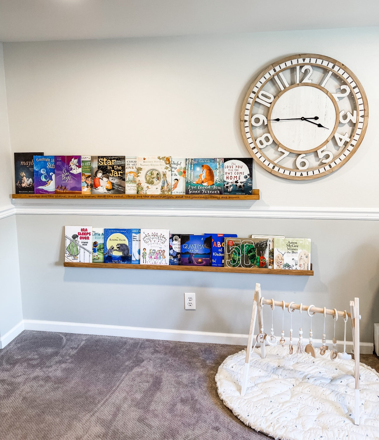 Pine Nursery Book Shelf