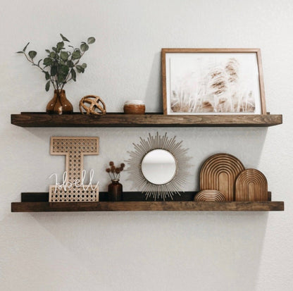 Extra-Deep Pine Picture Ledge