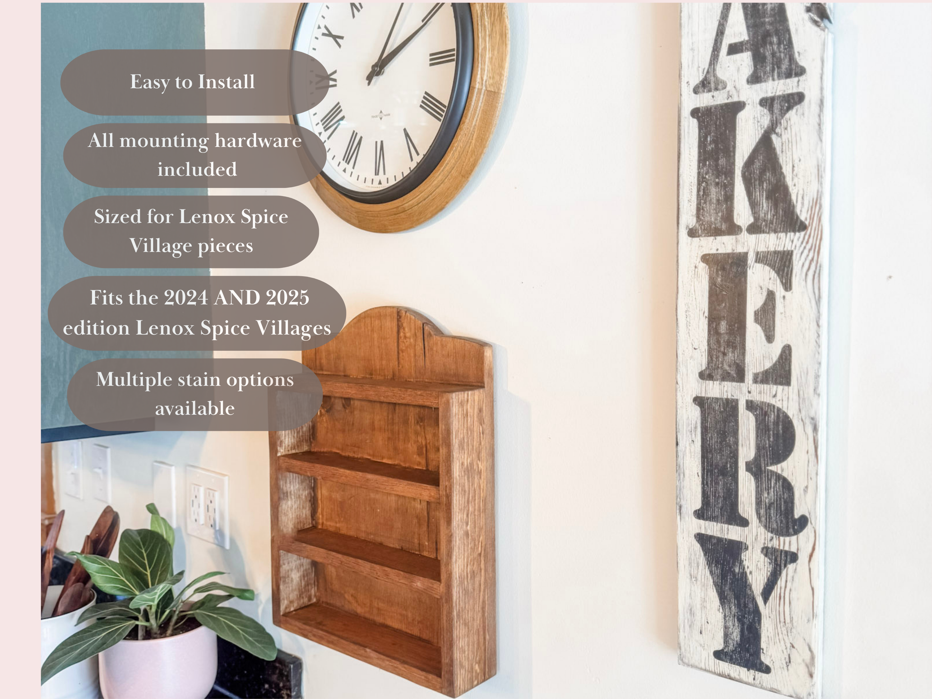 Linex Spice Rack Lenox Village Spice Racks – Rowe Station Woodworks