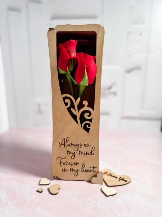 Flower Keepsake Box