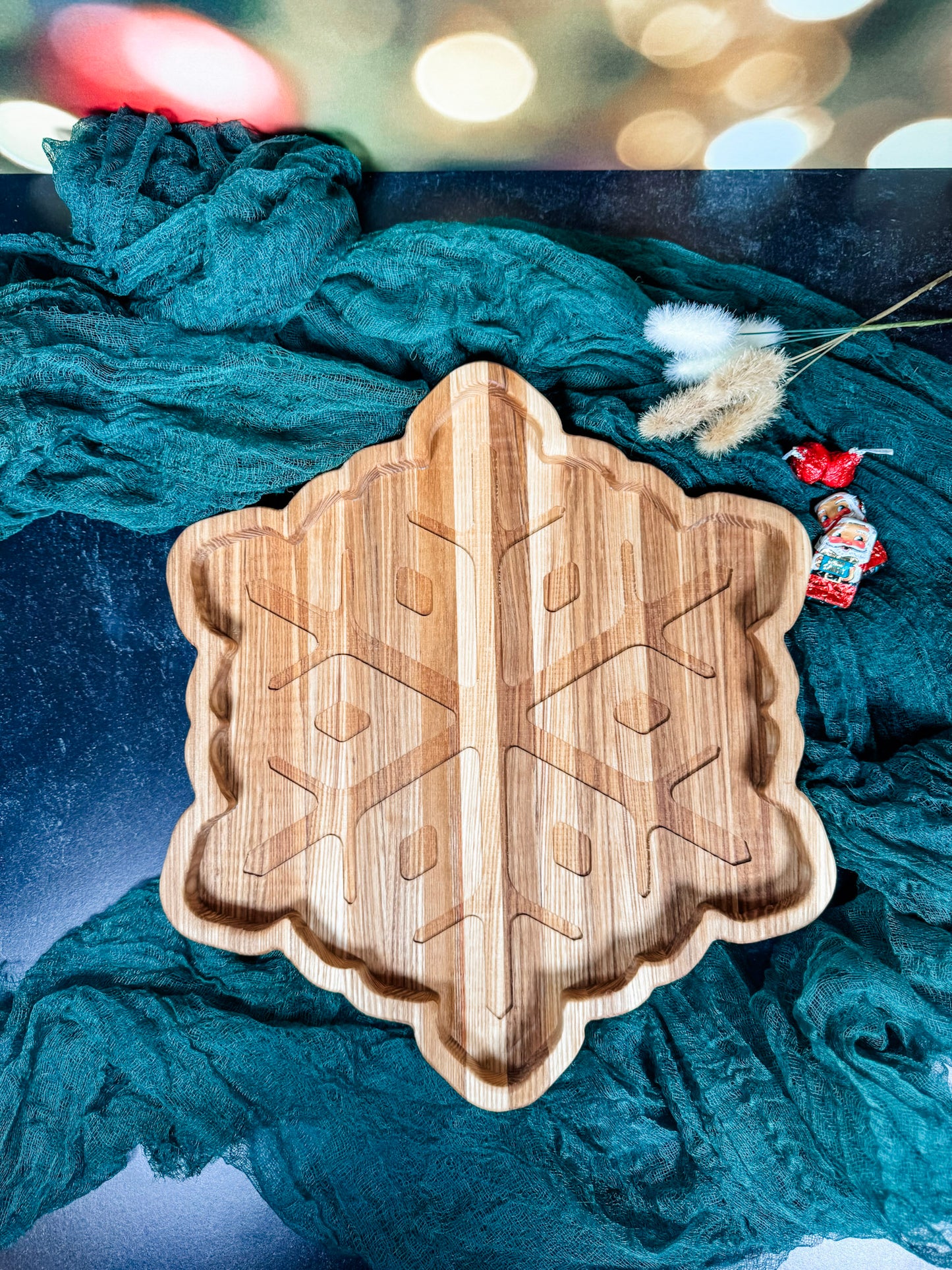 Snowflake Serving Tray