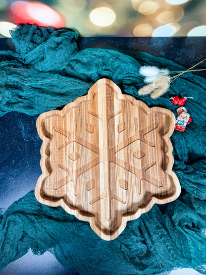 Snowflake Serving Tray
