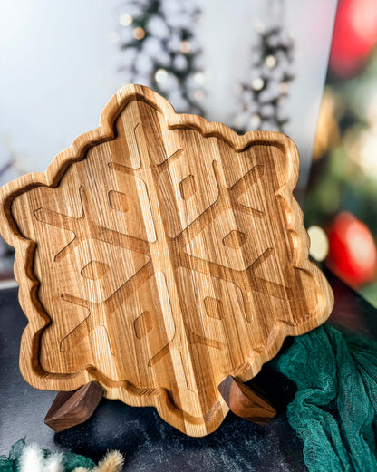 Snowflake Serving Tray
