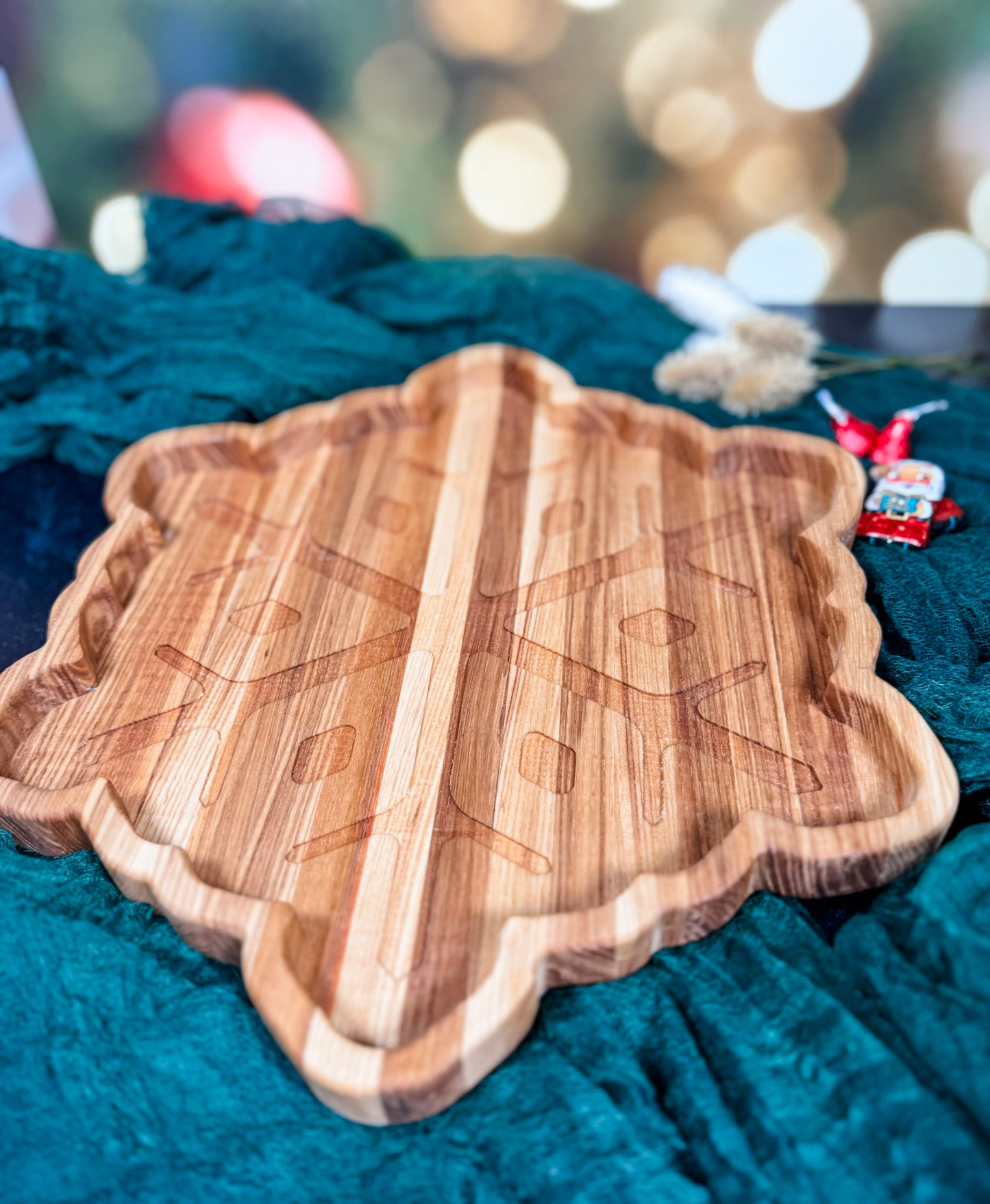 Snowflake Serving Tray