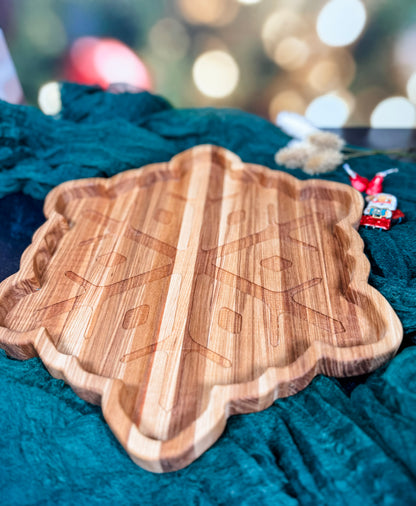 Snowflake Serving Tray