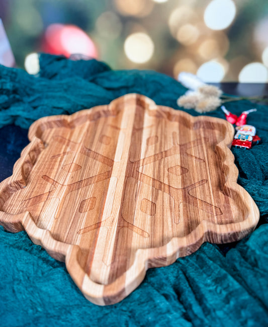 Snowflake Serving Tray