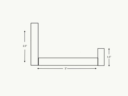 Extra-Deep Mahogany Picture Ledge