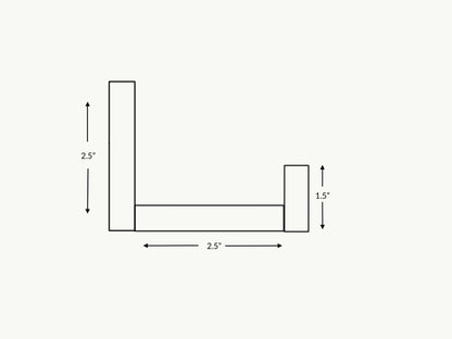 Solid Red Oak Picture Ledge