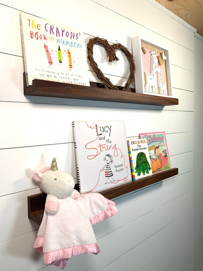 Walnut Nursery Book Shelf