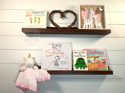 Walnut Nursery Book Shelf