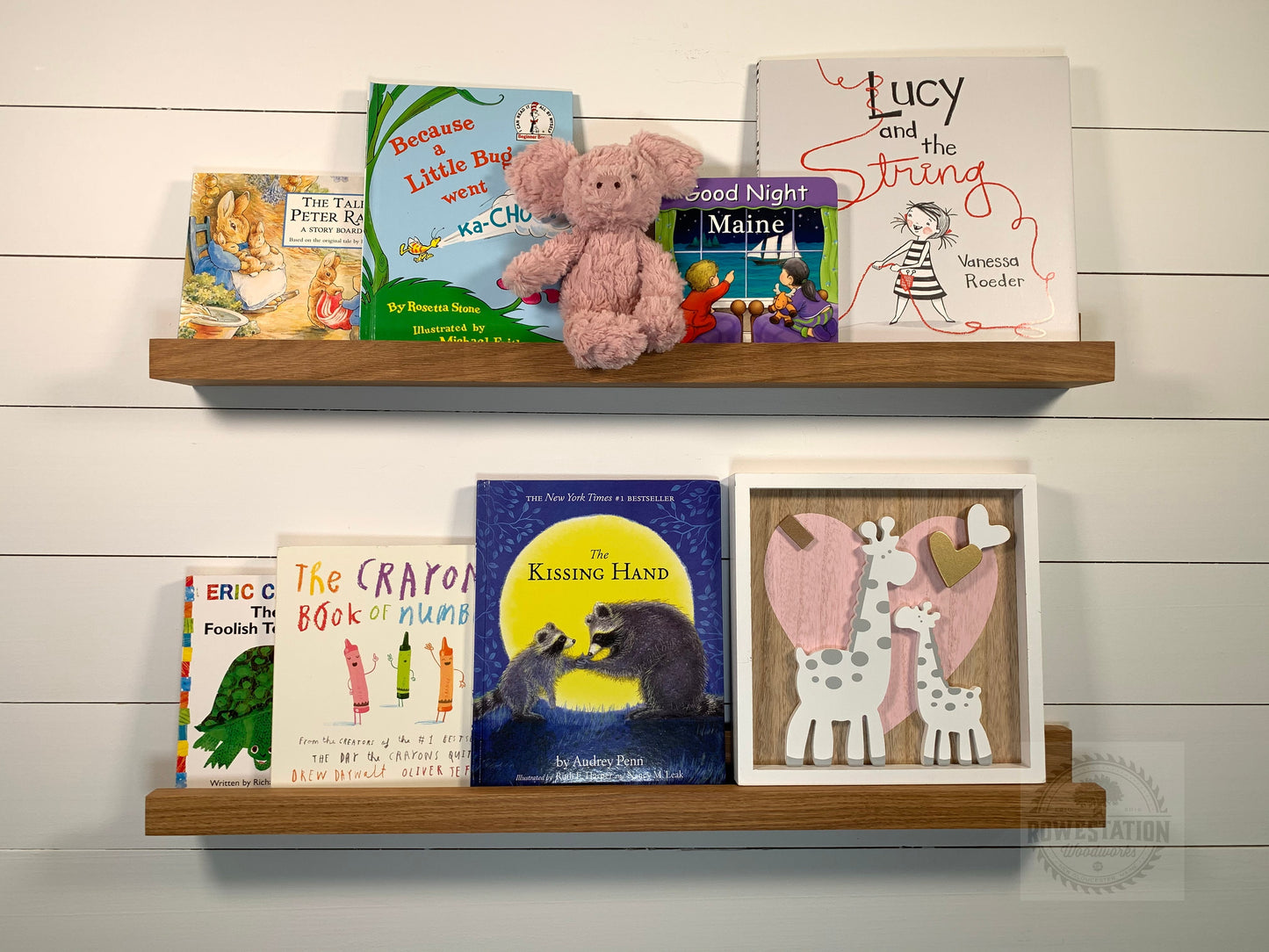 White Oak Nursery Book Shelf