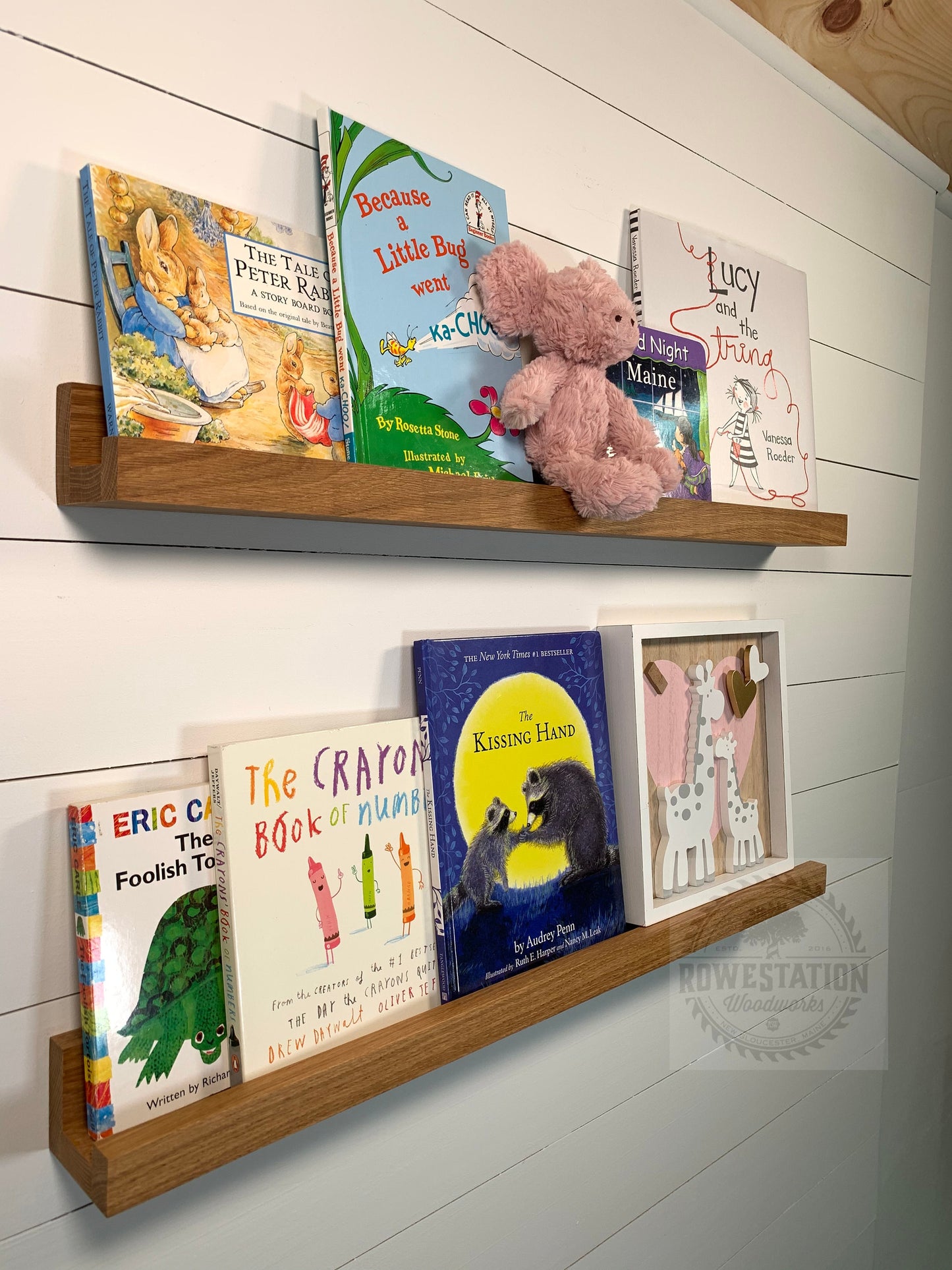 White Oak Nursery Book Shelf