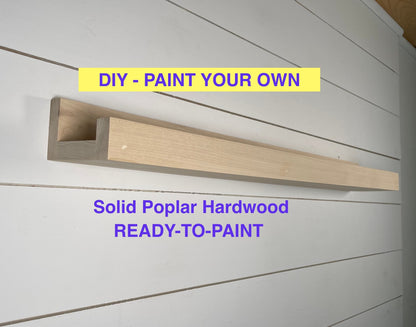 DIY Paint-Ready Picture Ledge